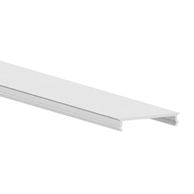 48V Double Track Cover 3m (6038030) in Bianco Lucido
