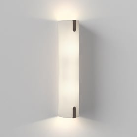 Elba 600 Wall (1469003) in Tessuto Bianco / Bronzo