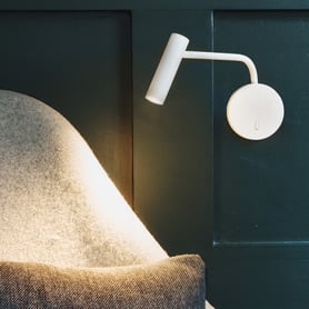 Enna Wall LED (1058032) in Matt White - Insitu
