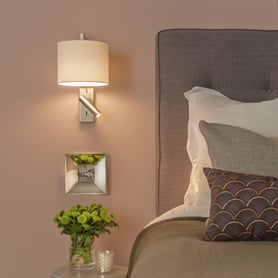 Ravello LED Reader (1222019) in Matt Nickel - Insitu