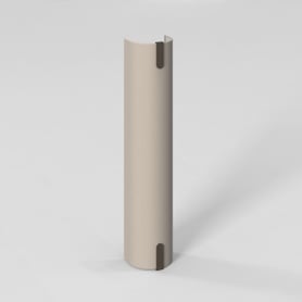 Elba Wall 600 Shade (5042017) in Putty Fabric