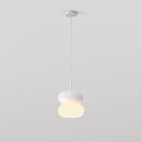 Duo 210 Pendant (4005334) in Matt White