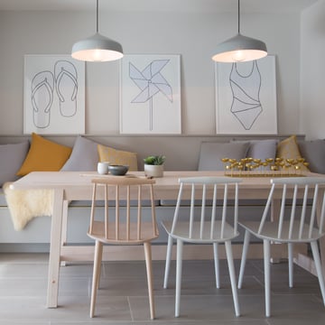 West Wittering residence, featuring Ginestra pendants