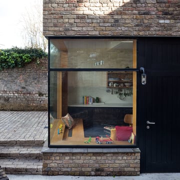 Astro's Tressino exterior wall light, Heritage Protected House in Dublin