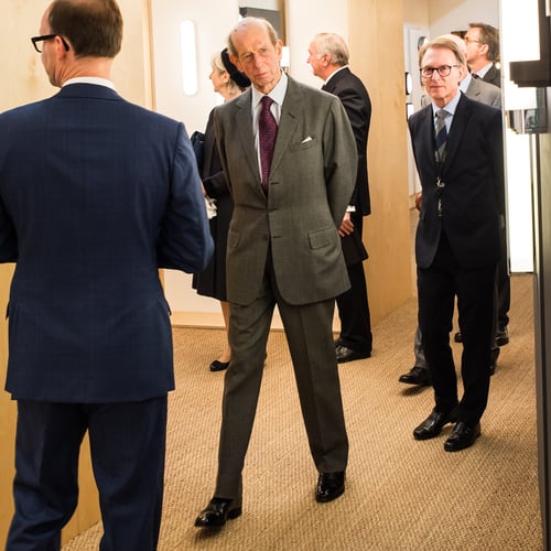 Duke of Kent and HM Lord-Lieutenant of Essex, with Astro Co-Founders John Fearon and James Bassant