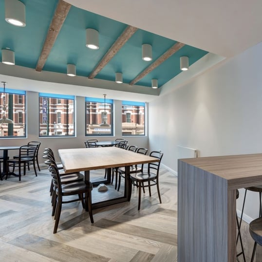 Mercury House, Bournemouth - social space - Osca downlights