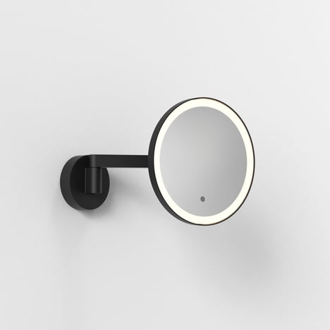 Nagoya Magnifying Mirror, Matt Black | Astro 