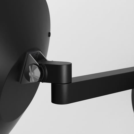 Nagoya Magnifying Mirror, Matt Black | Astro