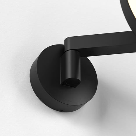 Nagoya Magnifying Mirror, Matt Black | Astro