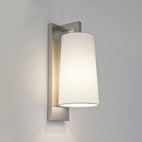 Niimi Round LED Bathroom Mirror, Matt Nickel | Astro