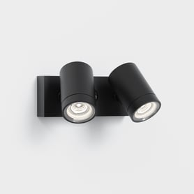 Dartmouth Twin Wall Light, Textured Black | Astro