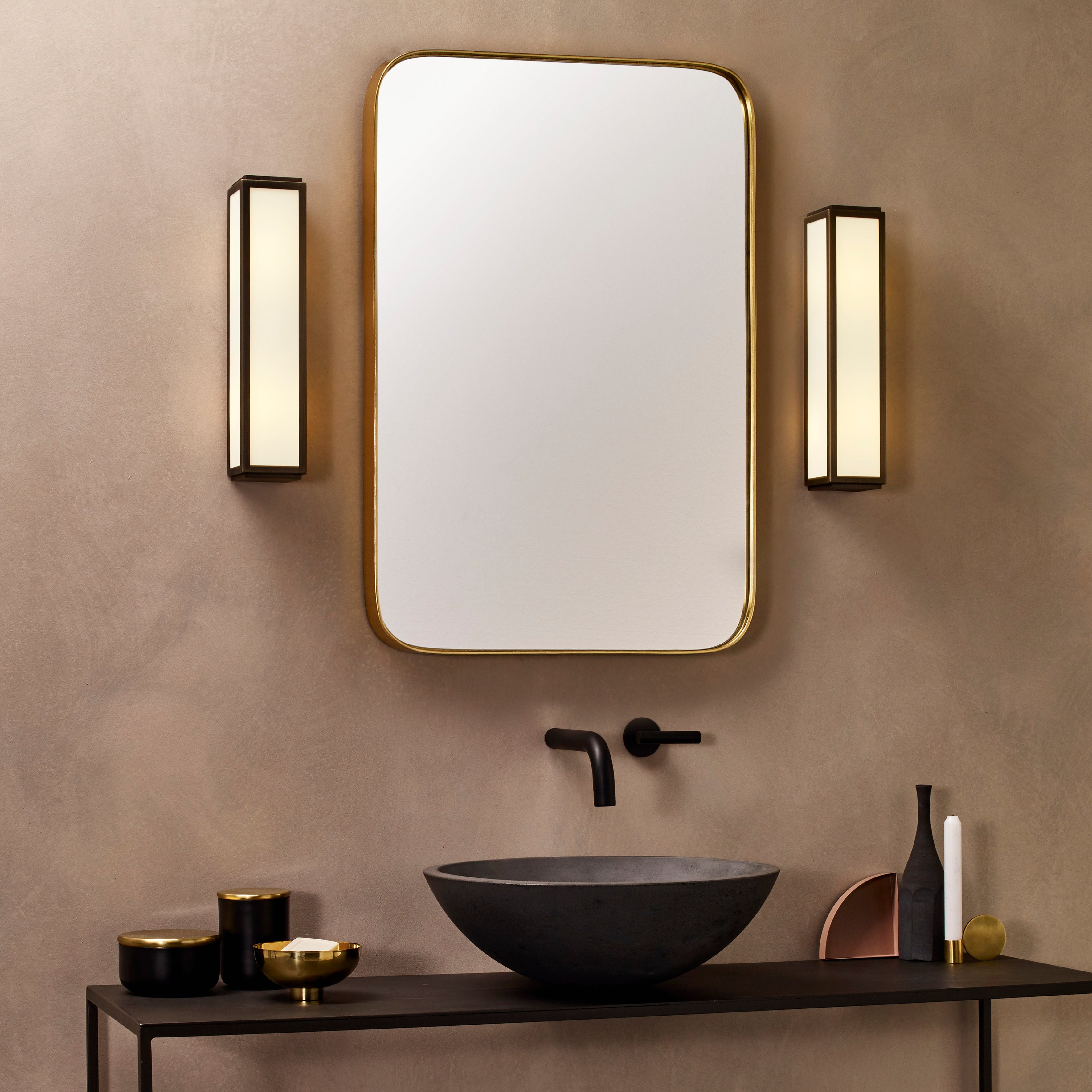 Mashiko 360 Classic Wall Light, Polished Chrome | Astro