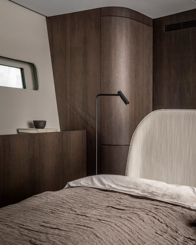 Niimi Round LED Bathroom Mirror, Matt Nickel | Astro