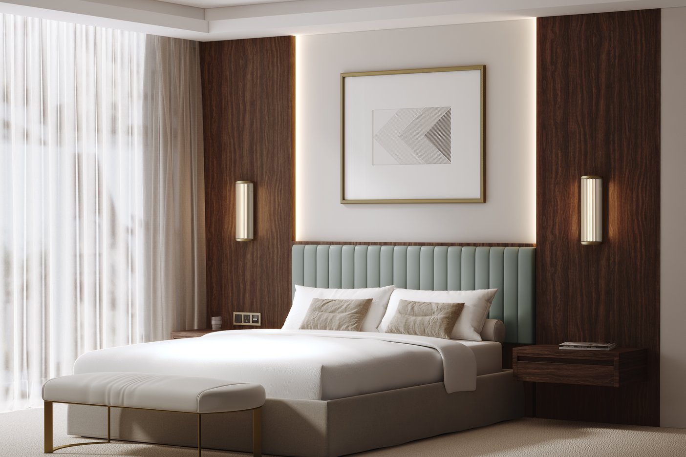 Astro Versailles in guest bedroom